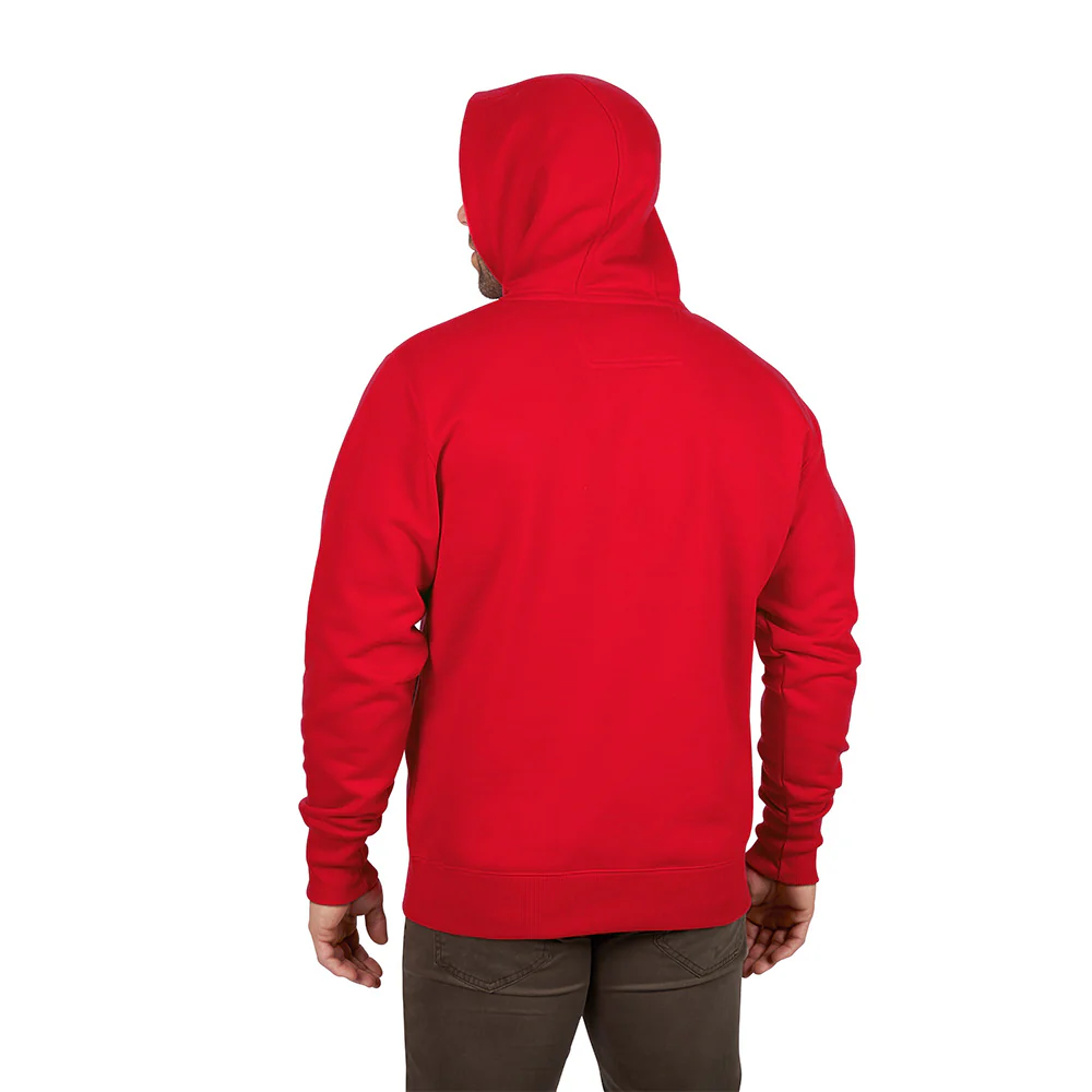 Milwaukee 350R-L, HD PULLOVER HOODIE - RED L (Discontinued) - Image 2