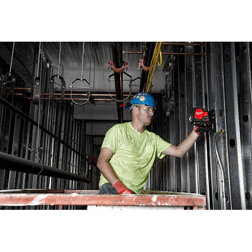 Milwaukee 3522-21, USB Rechargeable Green Cross Line & Plumb Points Laser - Image 4