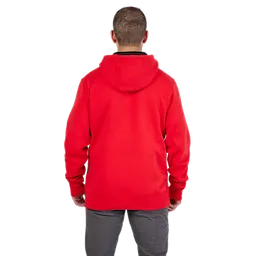 Milwaukee 352R-M, BIG LOGO MIDWEIGHT HOODIE - RED M - Image 5