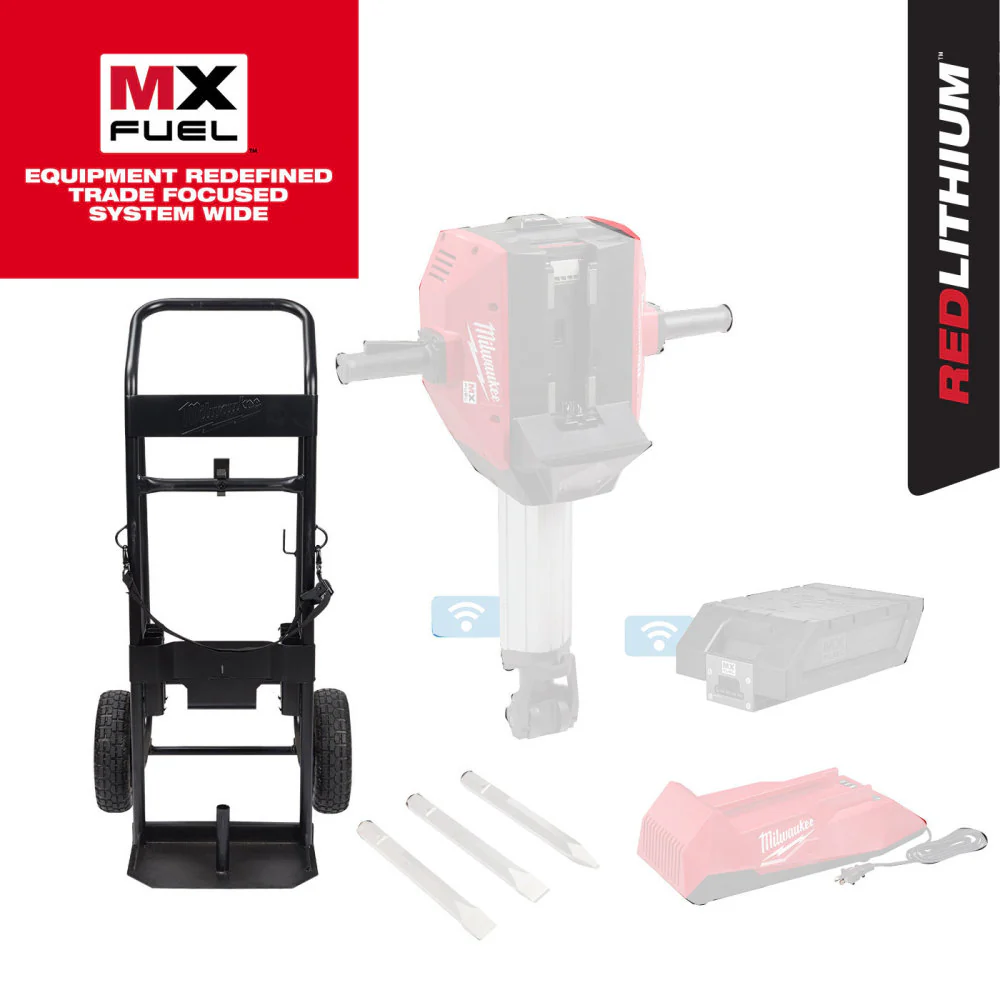 Milwaukee 3600, Breaker Cart - Image 5