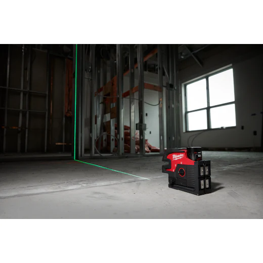 Milwaukee 3624-20, M12™ Green Cross Line & 4-Points Laser - Image 2