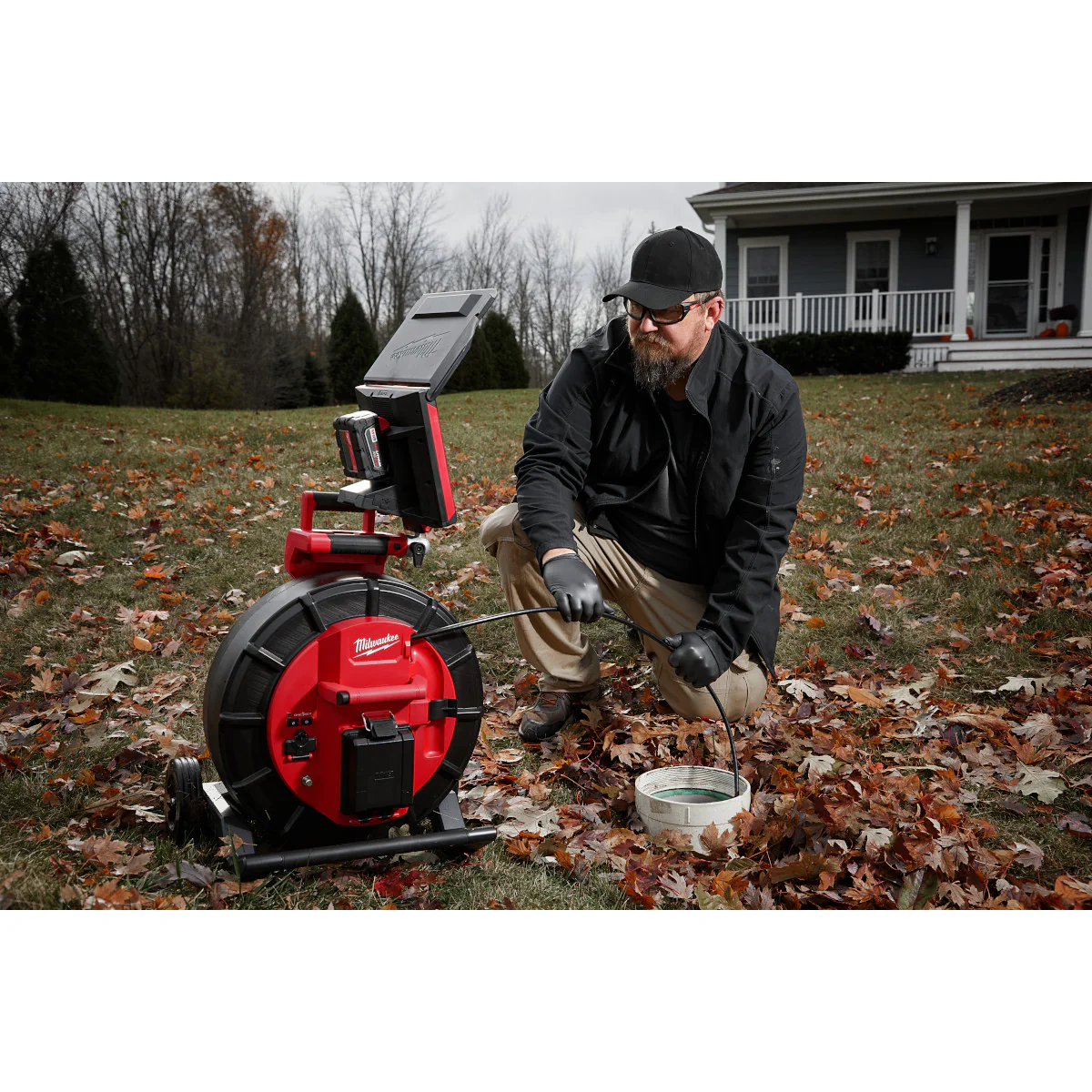 Milwaukee 3975-22, M18™ 200’ Mid-Stiff Modular Pipeline Inspection System - Image 7