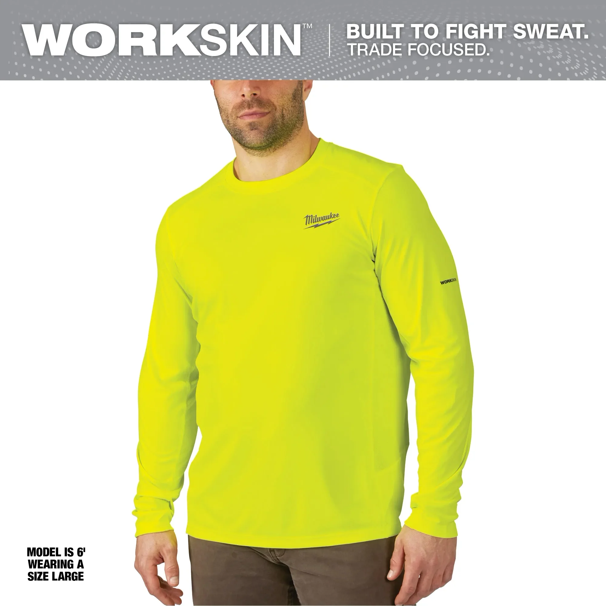 Milwaukee 415 WORKSKIN™ Lightweight Performance Shirt - Long Sleeve - Image 13