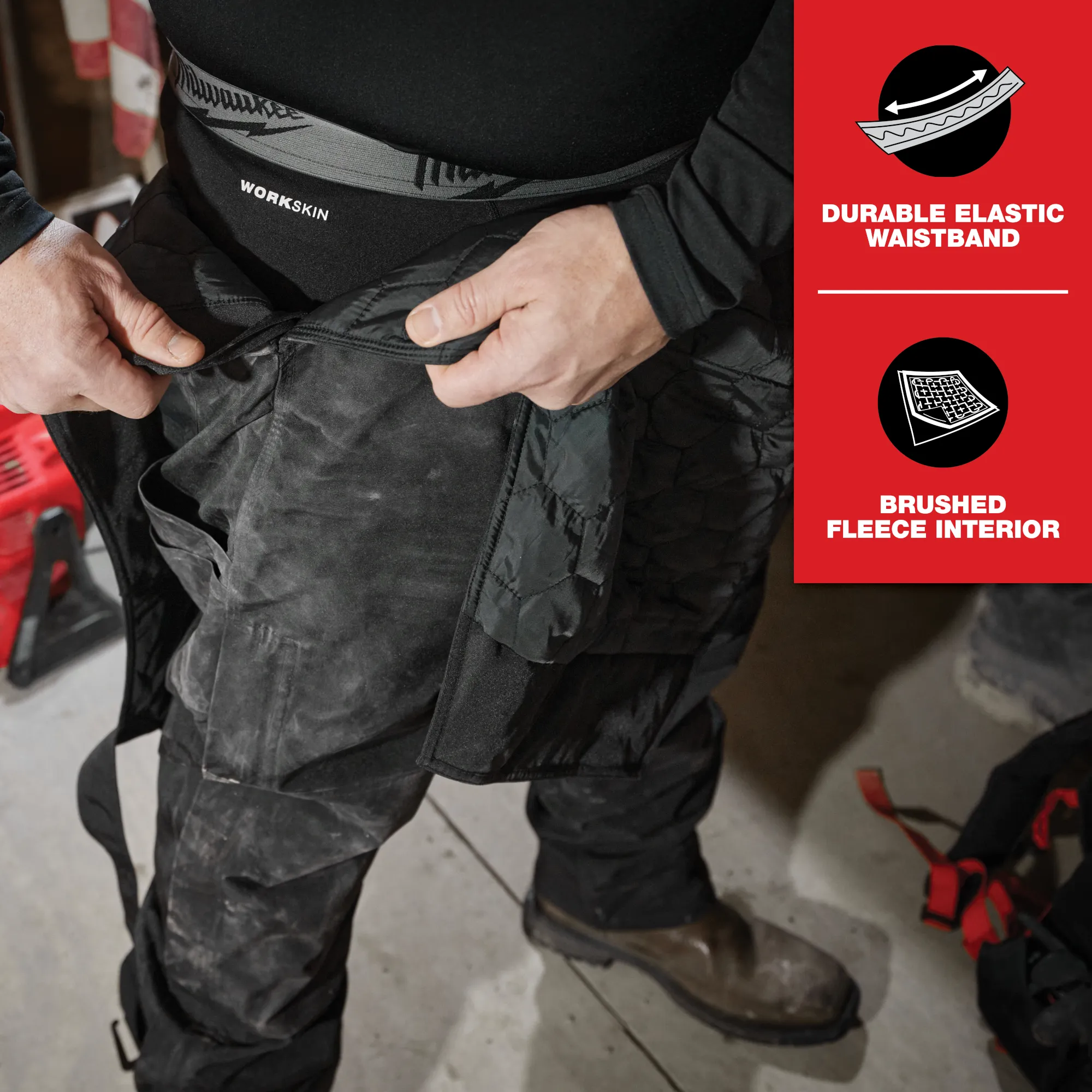 Milwaukee 441B WORKSKIN™ Baselayer Pants Black - Image 5