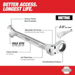 Milwaukee 45-96-9614, 14 mm Flex Head Combination Wrench - Image 5