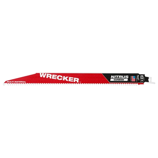 Milwaukee 48-00-5271, 6” WRECKER™ with NITRUS™ Carbide SAWZALL® Blade for Multi-Material 1PK - Image 3