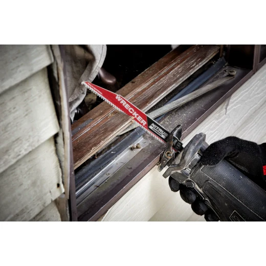 Milwaukee 48-00-5271, 6” WRECKER™ with NITRUS™ Carbide SAWZALL® Blade for Multi-Material 1PK - Image 4