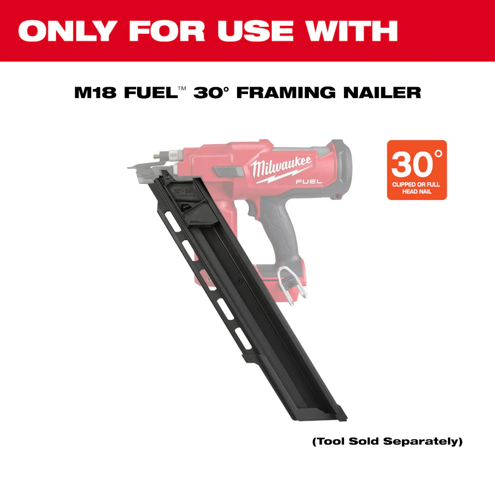 Milwaukee 48-08-2745, 30 Degree Framing Nailer Extended Capacity Magazine - Image 4