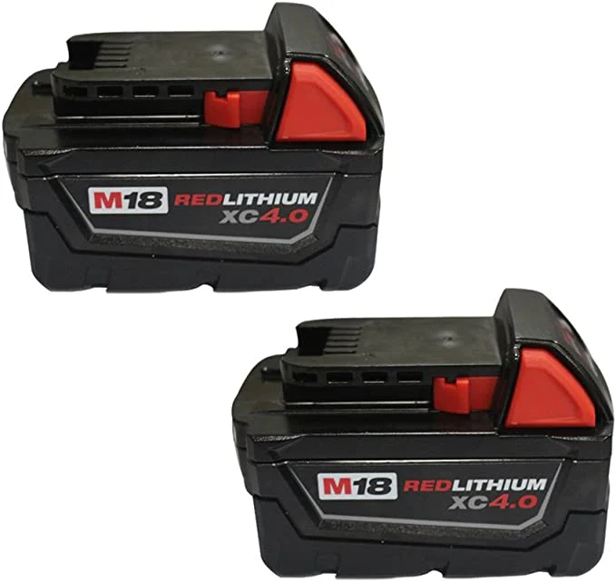 Milwaukee 48-11-1842C, M18 4.0 Battery 2 Pack - Image 2