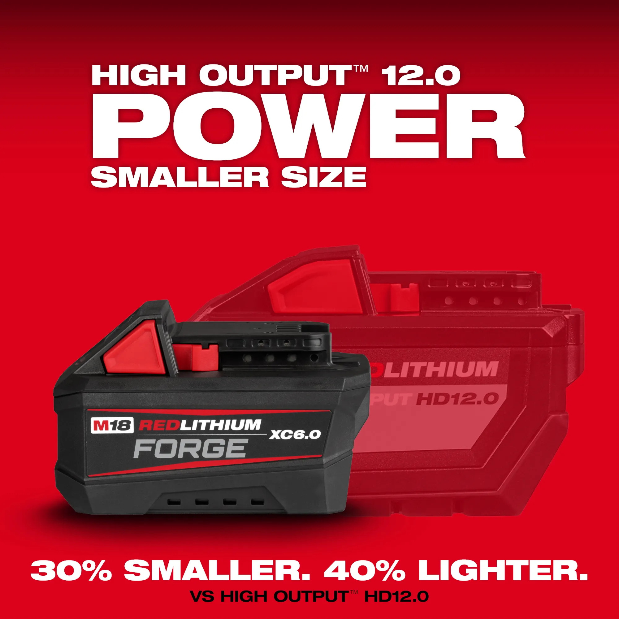 Milwaukee 48-11-1861, M18™ REDLITHIUM™ FORGE™ XC6.0 Battery Pack - Image 4
