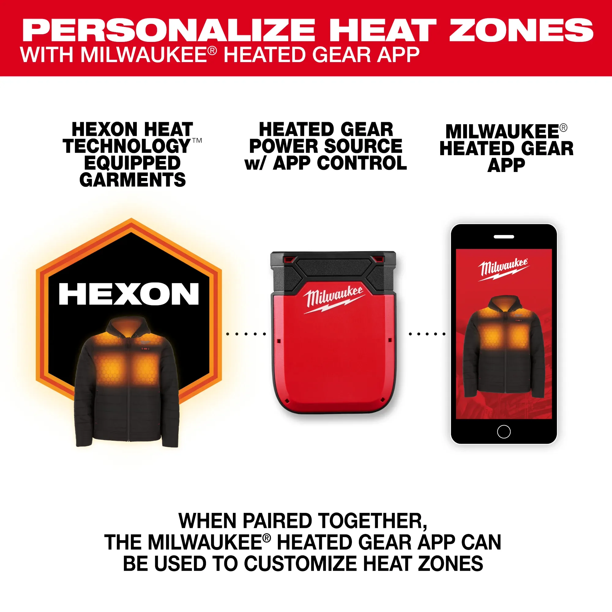 Milwaukee 48-11-2330, Heated Gear Power Source w/ App Control - Image 4