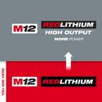Milwaukee 48-11-2430, M12 REDLITHIUM  Compact Battery (3.0 Ah) - Image 5