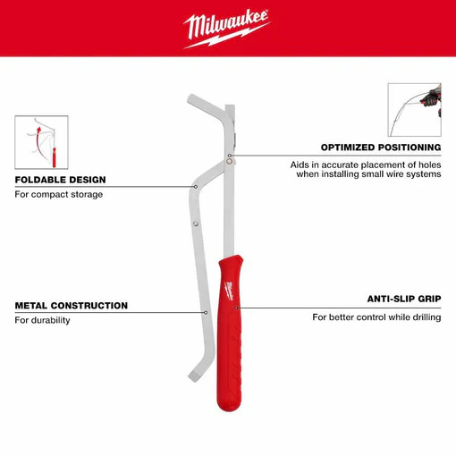 Milwaukee 48-13-8403, 9/16” x 54" Flexible Cable Auger Bit 3PC Set - Image 6