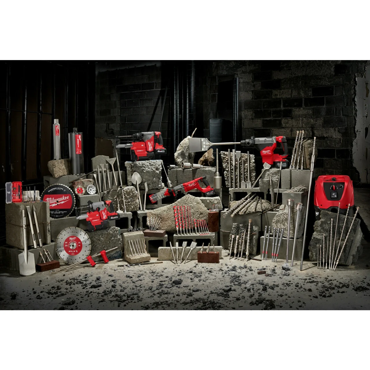 Milwaukee 48-20-3903, SDS-Max 2-Cutter Drill Bit 1/2" x 12" x 17" - Image 7