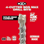 Milwaukee 48-20-3946, SDS-Max 4-Cutter Drill Bit 7/8" x 17" x 21" - Image 5