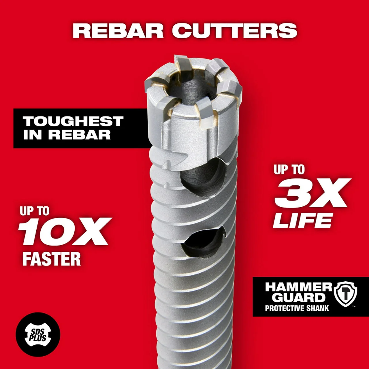 Milwaukee 48-20-6730, SDS+ 1" X 12" Rebar Cutter - Image 3