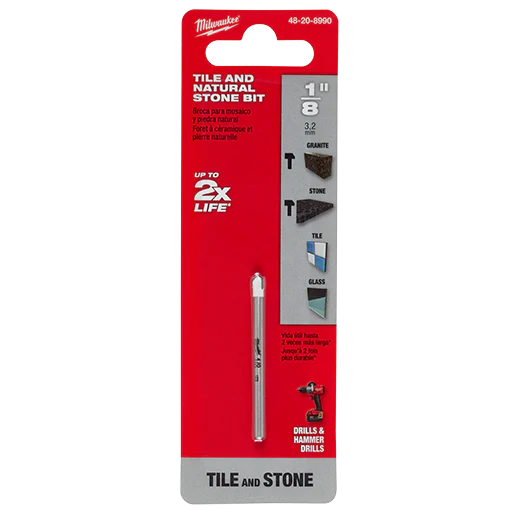Milwaukee 48-20-8994, 3/8" Tile and Natural Stone Bit - Image 2