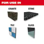 Milwaukee 48-20-8995, 1/2" Tile and Natural Stone Bit - Image 3