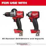 Milwaukee 48-20-9051, 5pc. SHOCKWAVE Carbide Hammer Drill Bit Kit - Image 4