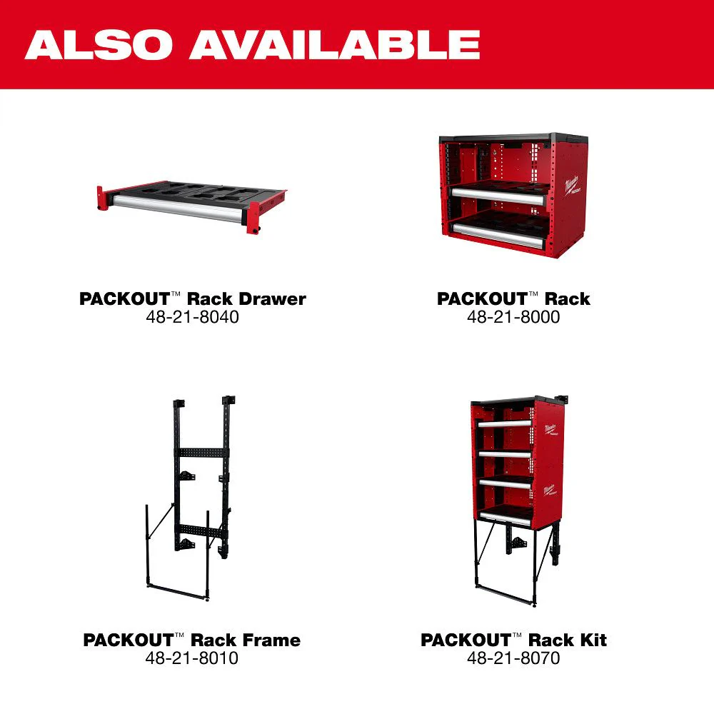 Milwaukee 48-21-8070, PACKOUT™ Rack Kit - Image 12