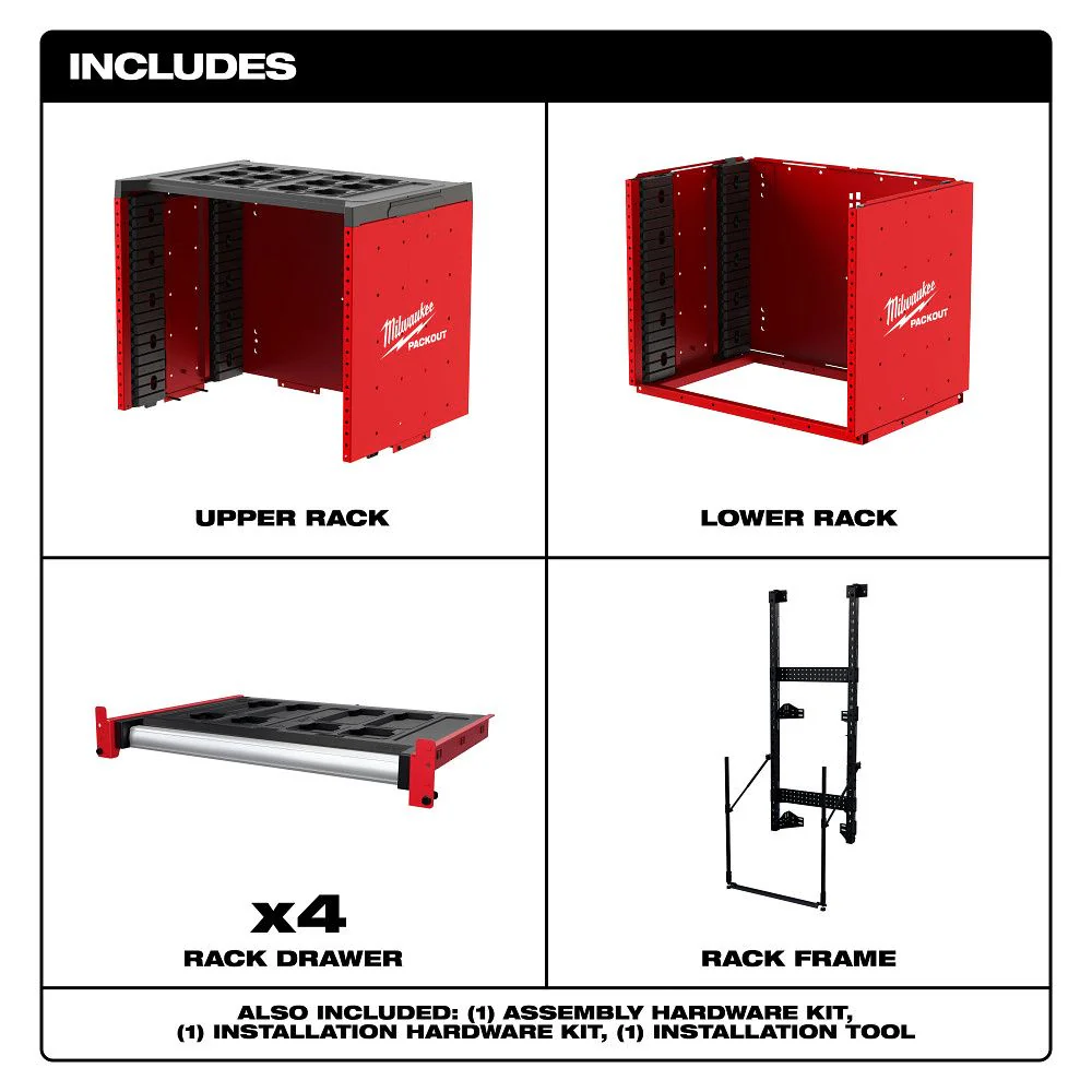 Milwaukee 48-21-8070, PACKOUT™ Rack Kit - Image 6