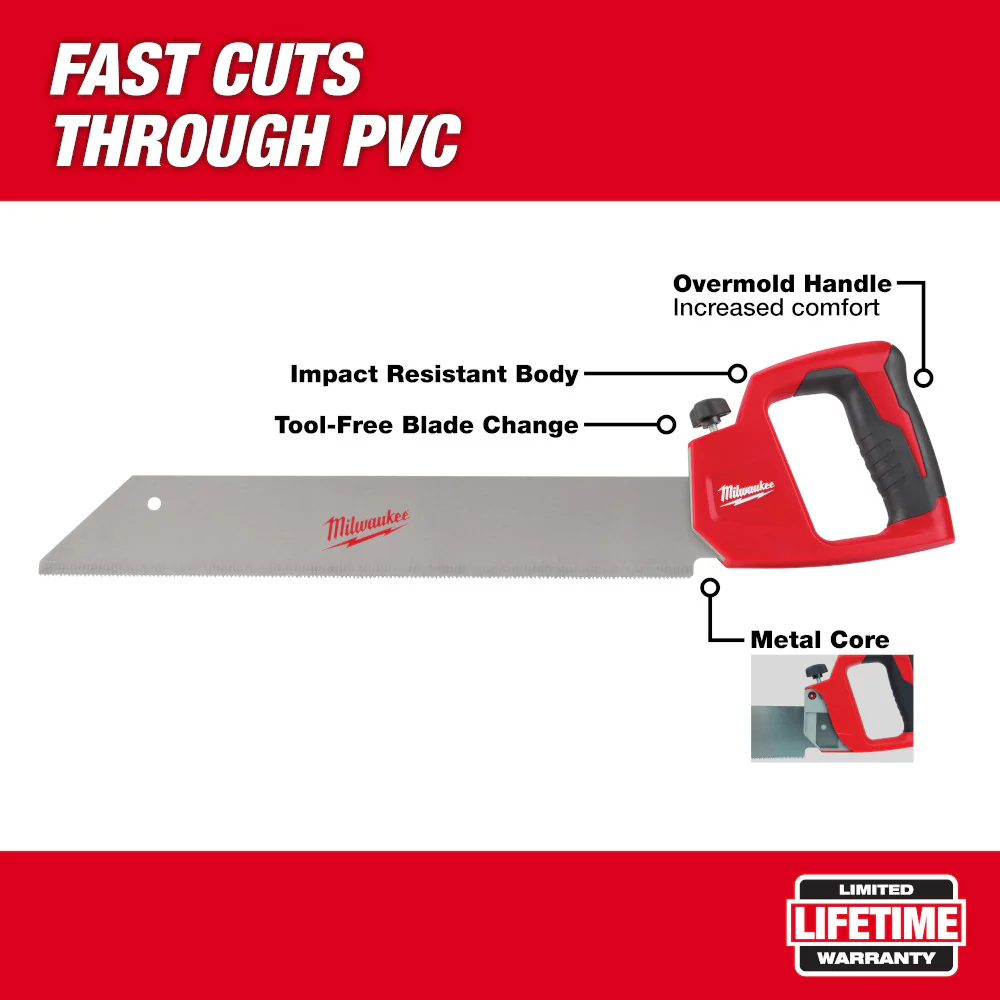 Milwaukee 48-22-0218, 18" PVC SAW - Image 3