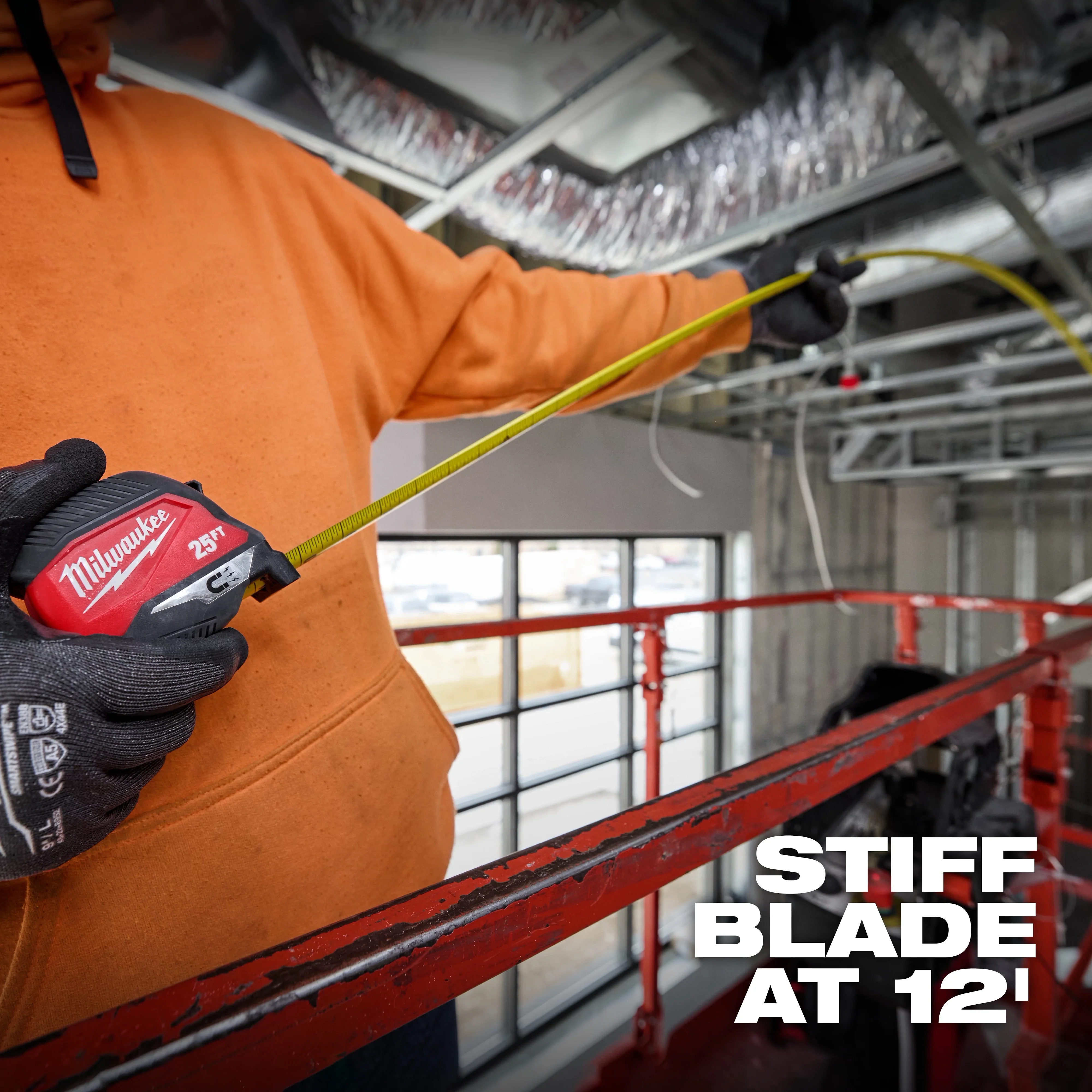 Milwaukee 48-22-1026M, 8m/26ft Magnetic Tape Measure - Image 4