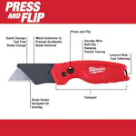 Milwaukee 48-22-1503, FASTBACK w/ Storage & FASTBACK Compact Knife Set - Image 4