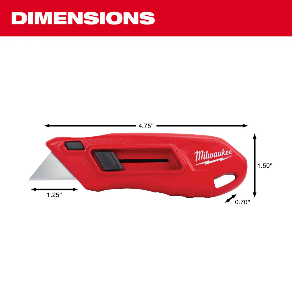 Milwaukee 48-22-1511, Compact Side Slide Utility Knife (Discontinued) - Image 7