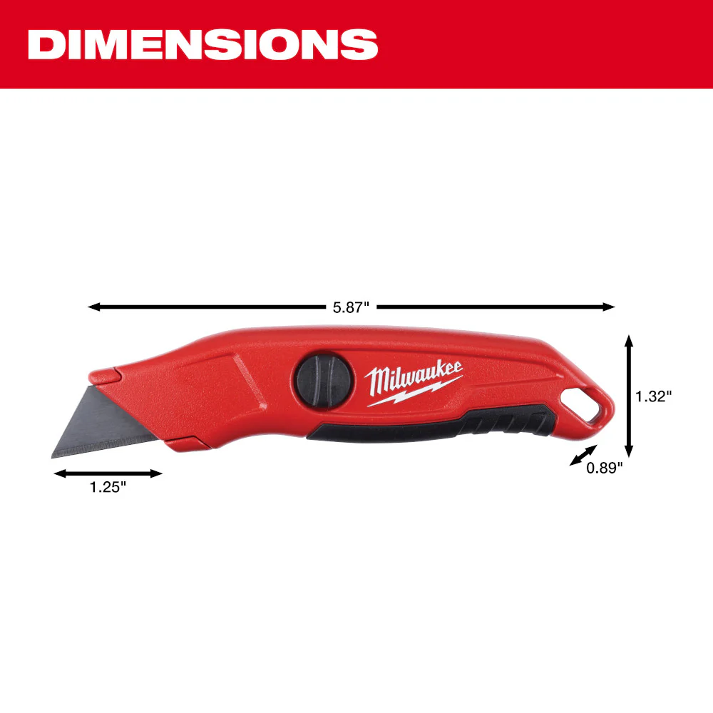 Milwaukee 48-22-1513, Fixed Blade Utility Knife - Image 4