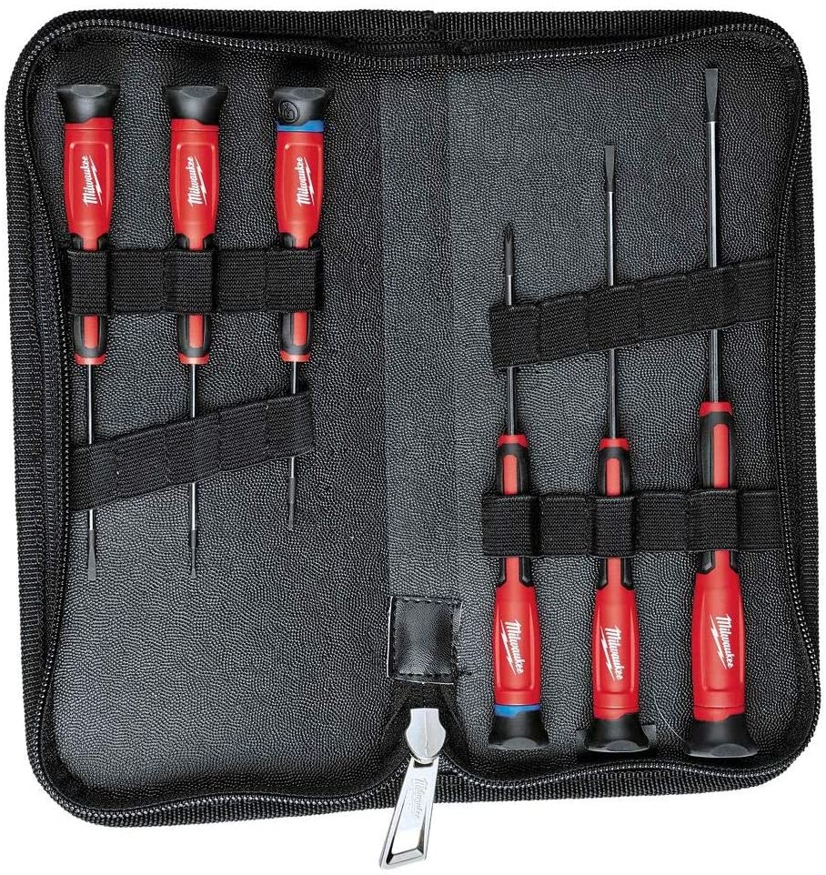 Milwaukee 48-22-2606, 6 pc Precision Drivers w/Case - Image 2