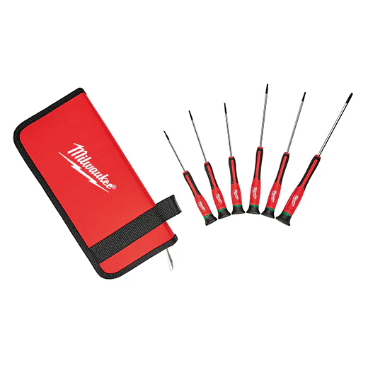 Milwaukee 48-22-2610, 6 pc TORX Precision Screwdriver Set w/ Case - Image 2