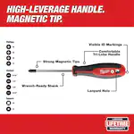 Milwaukee 48-22-2710, 10pc Screwdriver Kit - Image 4