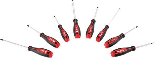 Milwaukee 48-22-2718, 8 pc Hex Wrench Ready Magnetic Tips Screwdriver Set - Image 3
