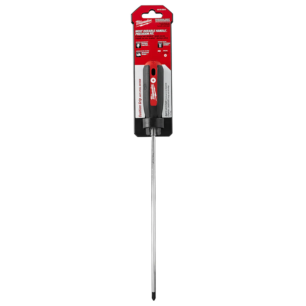 Milwaukee 48-22-2814, #2 Phillips - 10" Cushion Grip Screwdriver (Discontinued) - Image 3