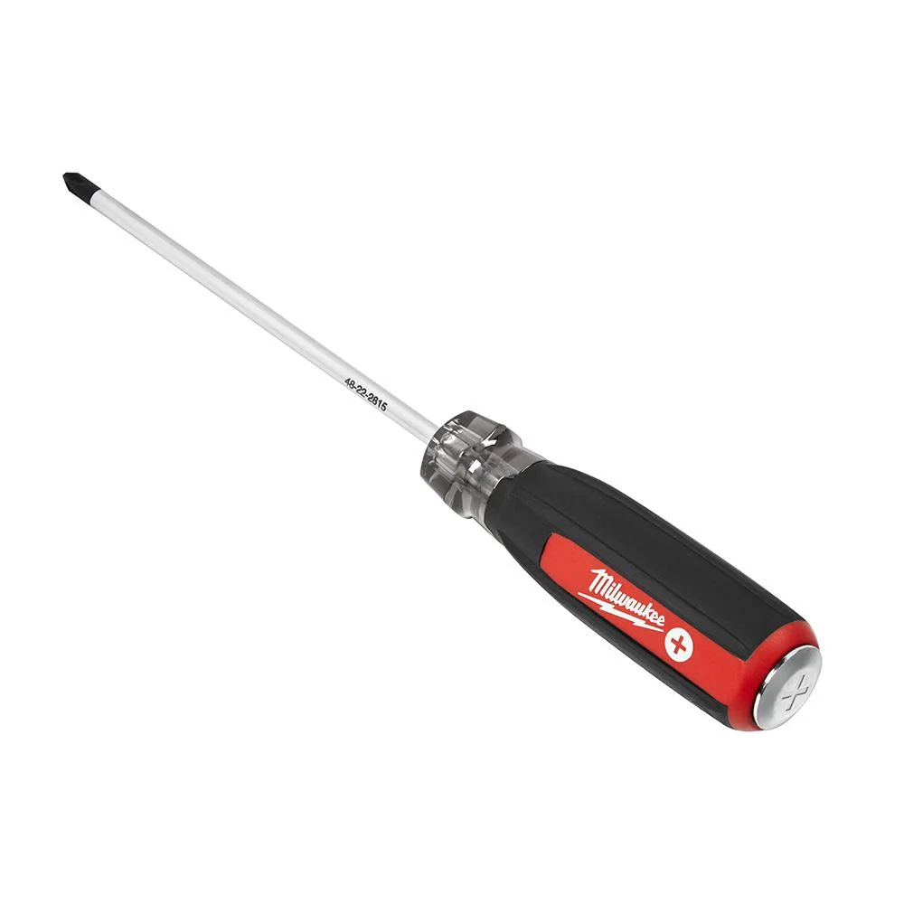 Milwaukee 48-22-2815, #2 Phillips - 6" Cushion Grip Screwdriver (Discontinued)