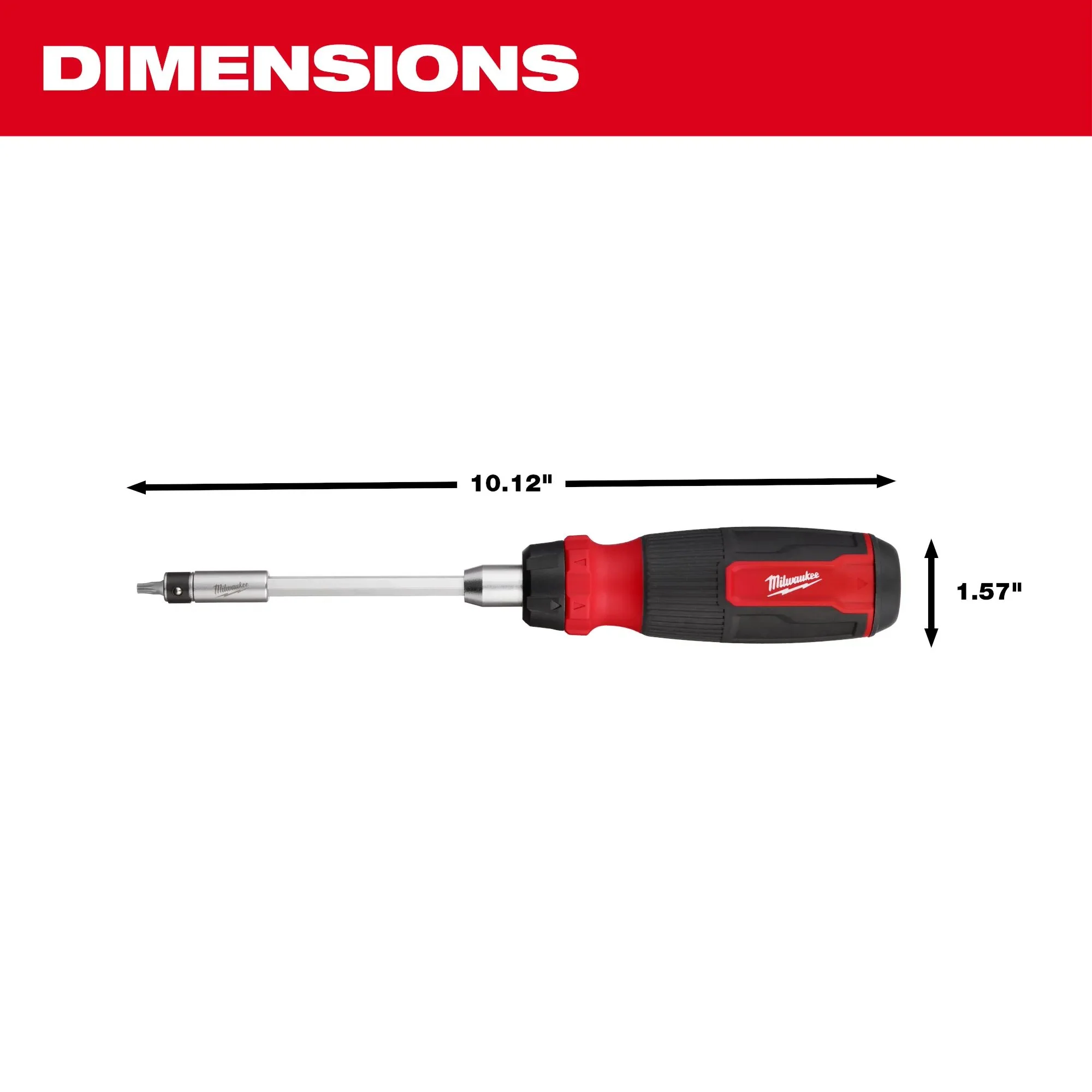 Milwaukee 48-22-2912, 27-in-1 Ratcheting Security Multi-Bit Screwdriver - Image 7