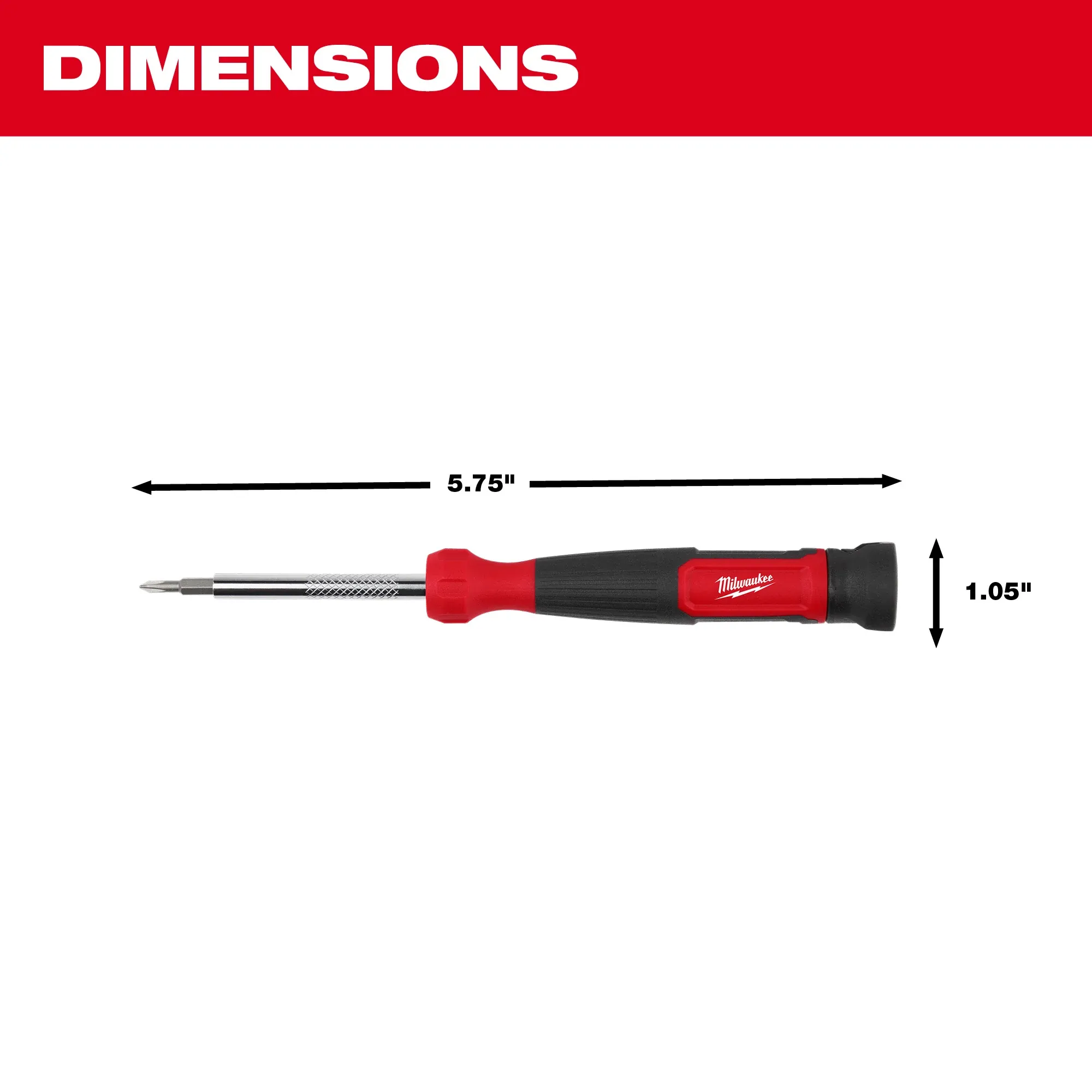 Milwaukee 48-22-2930, 4-in-1 Precision Multi-Bit Driver - Image 3