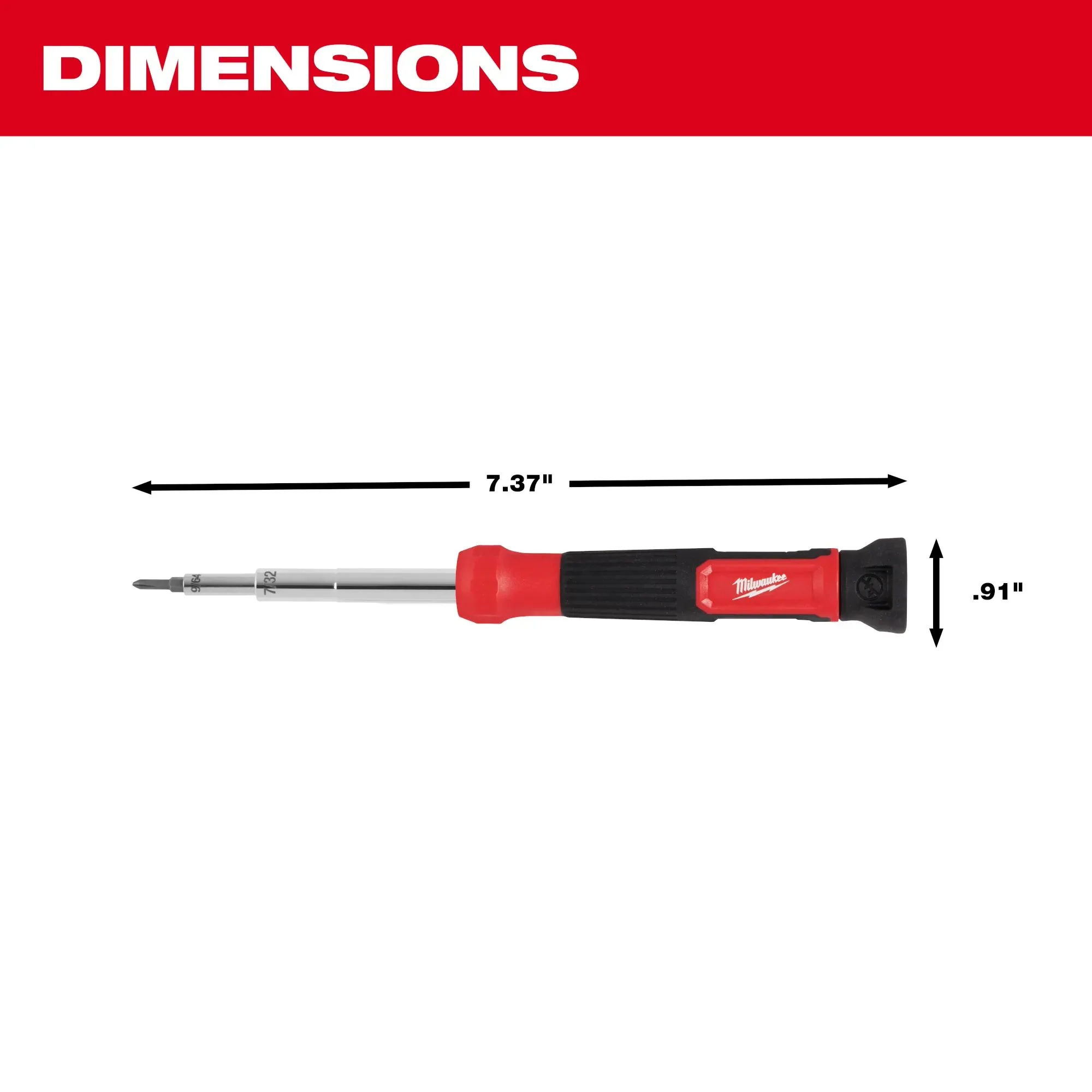 Milwaukee 48-22-2933, 14-in-1 Precision Multi-Bit Screwdriver - Image 3