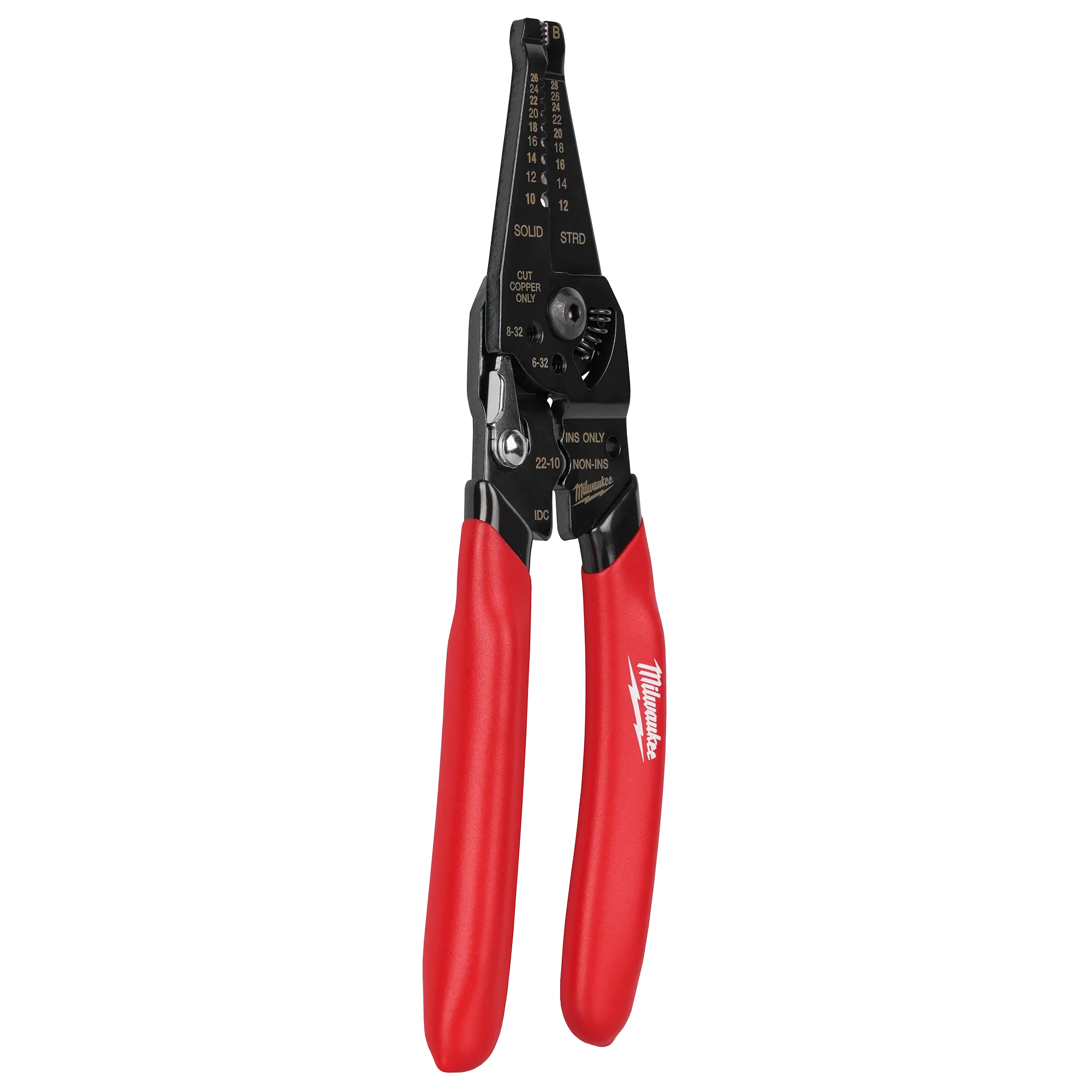 Milwaukee 48-22-3052, 10-28 AWG Multi-Purpose Dipped Grip Wire Stripper & Cutter w/ Reinforced Head - Image 12