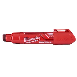 Milwaukee 48-22-3266, INKZALL Extra Large Chisel Tip Red Marker - Image 2