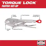 Milwaukee 48-22-3690, 10 pc Torque Lock Locking Pliers Set - Image 8