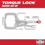 Milwaukee 48-22-3695, 5pc Torque Lock Locking Pliers Set - Image 7