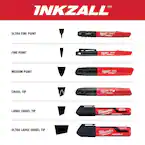 Milwaukee 48-22-3722, INKZALL Yellow Paint Marker (carded) - Image 6