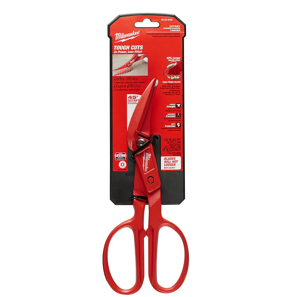 Milwaukee 48-22-4005, Offset Compound Tinner - Image 3