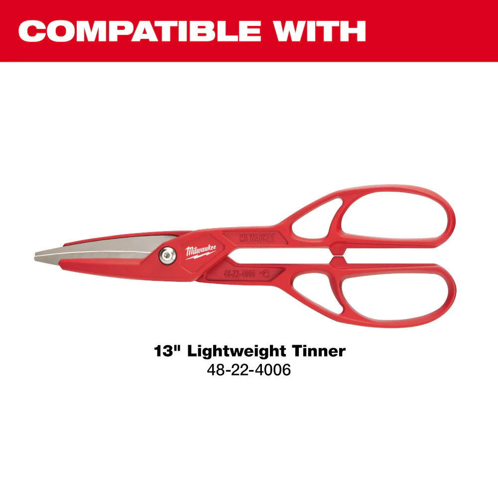Milwaukee 48-22-4007, Lightweight Tinner Replacement Blades - Image 2