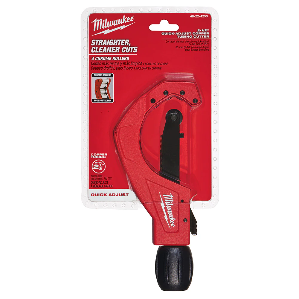 Milwaukee 48-22-4253, 2-1/2" Quick Adjust Tubing Cutter - Image 3