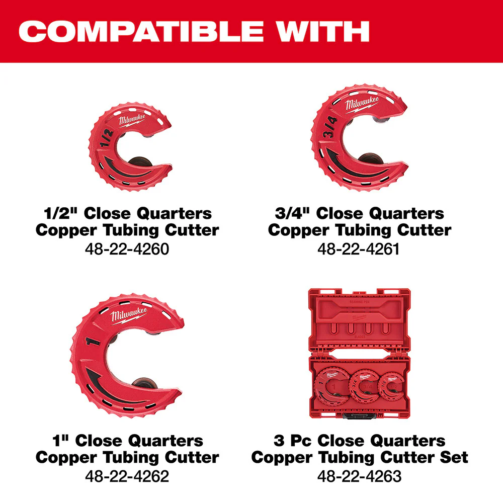 Milwaukee 48-22-4266, 2pc Close Quarters Cutter Replacement Blades - Image 3