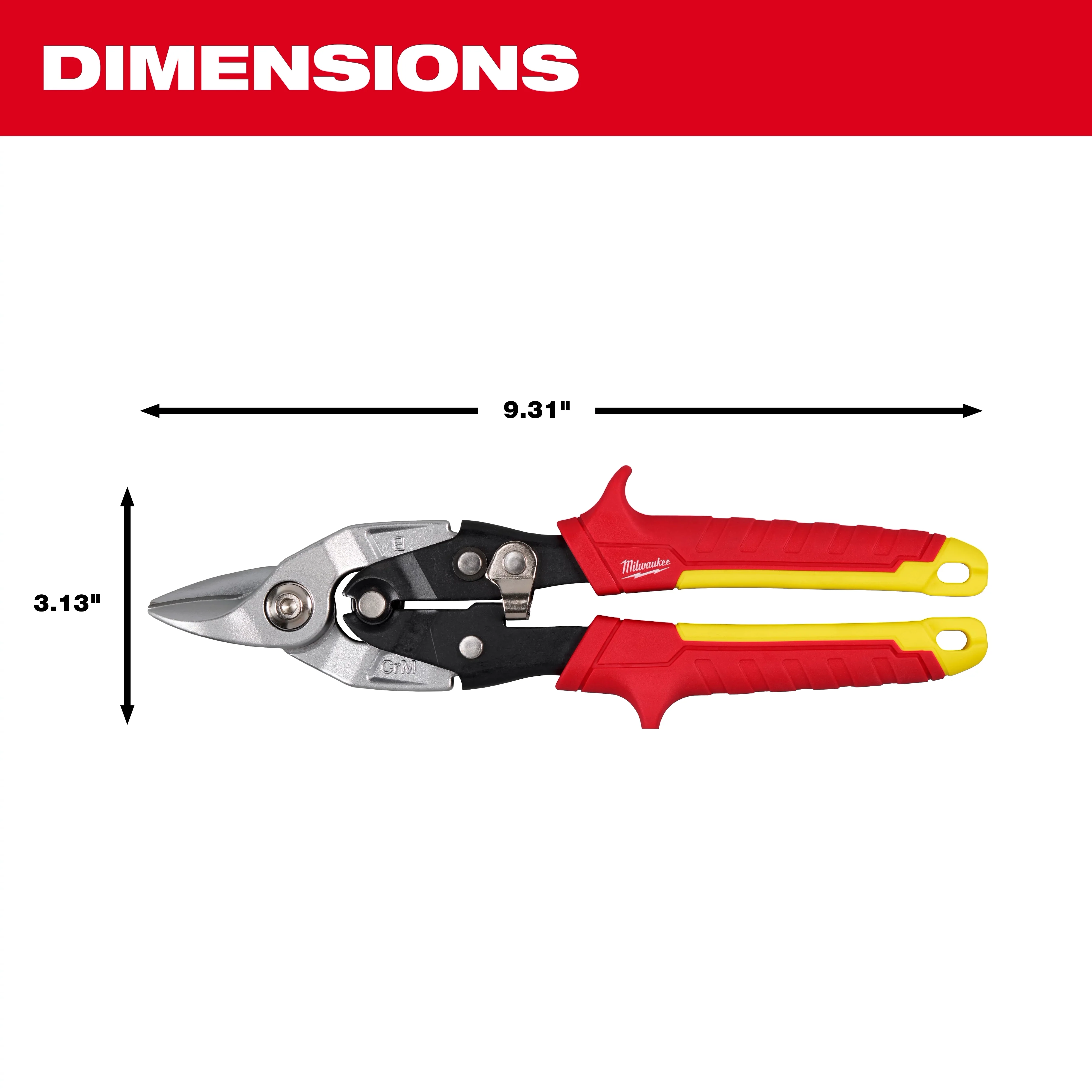 Milwaukee 48-22-4569, Bulldog Aviation Snips - Image 4