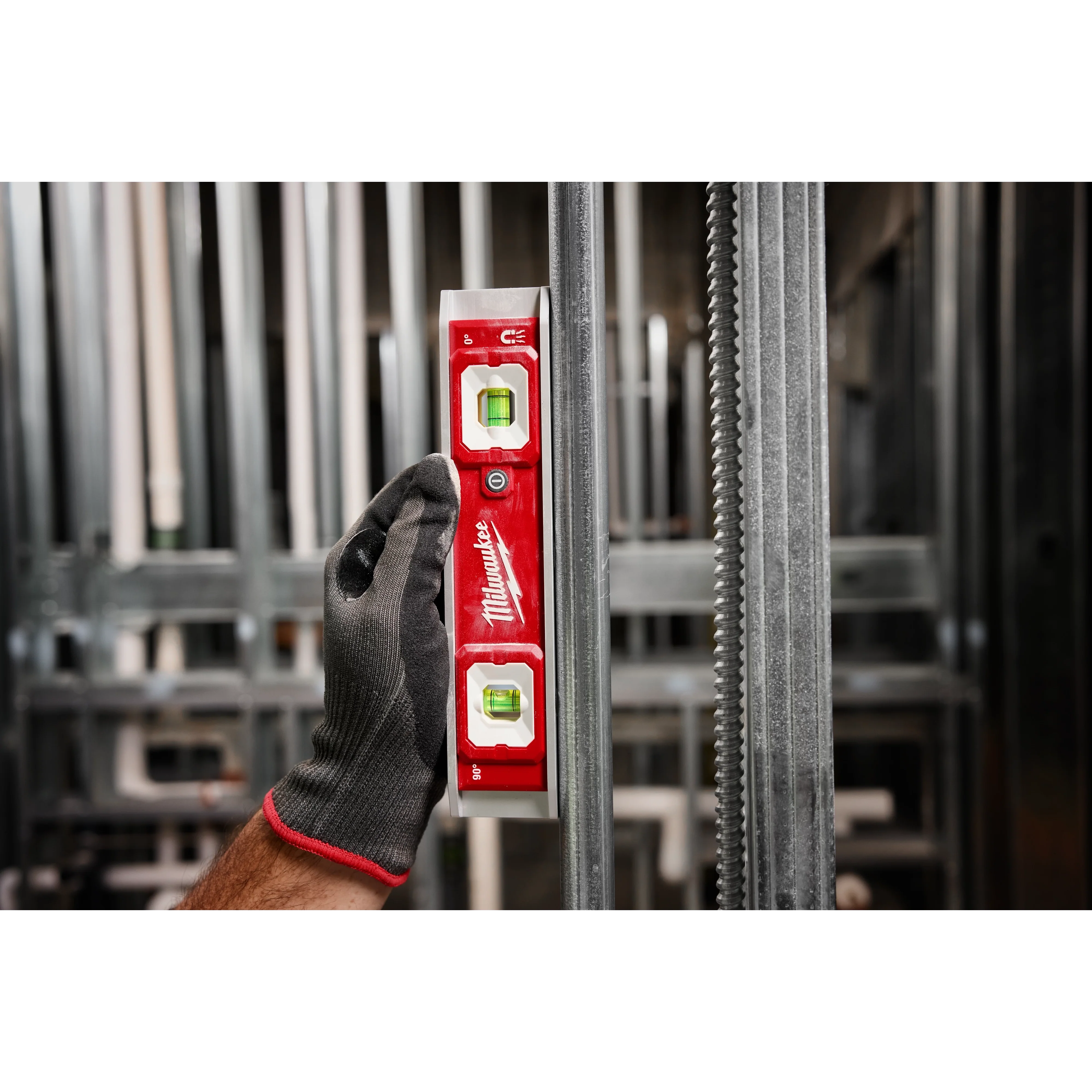 Milwaukee 48-22-5105, 9" Torpedo Level with Lighted Vials - Image 5